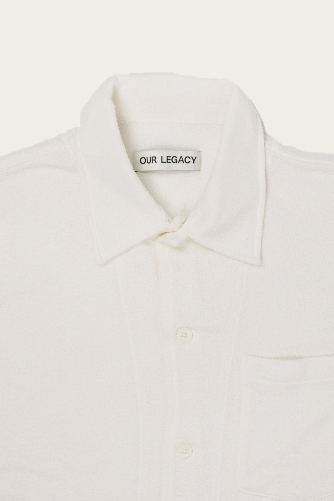 Our Legacy - Box Shirt - White Boucle - Canoe Club