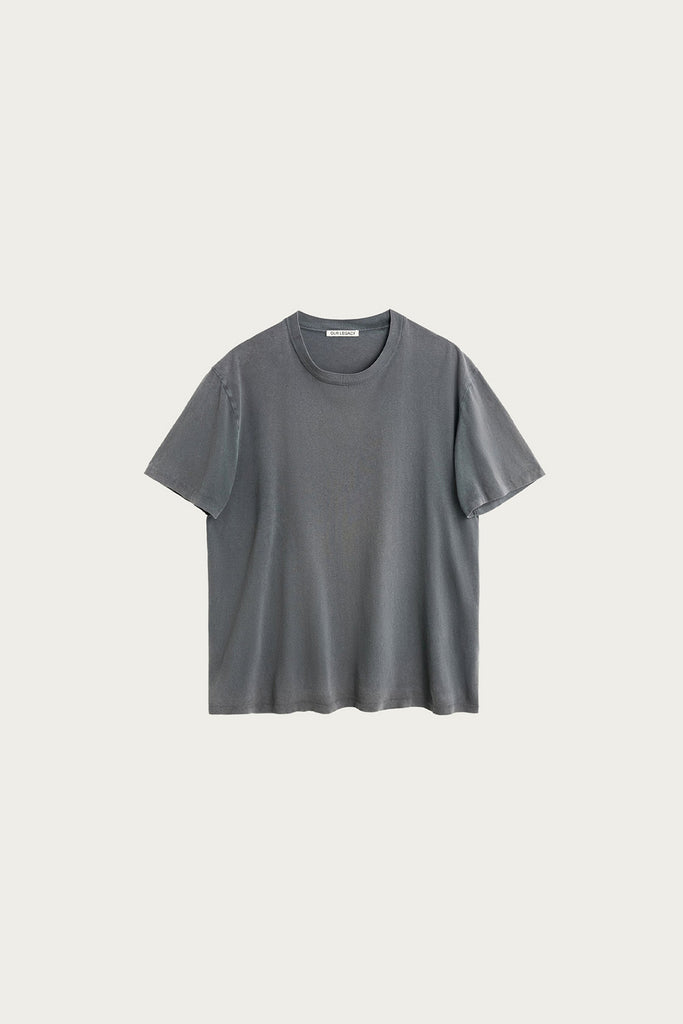 Our Legacy - Box T-Shirt - Worn Black Legacy Jersey - Canoe Club