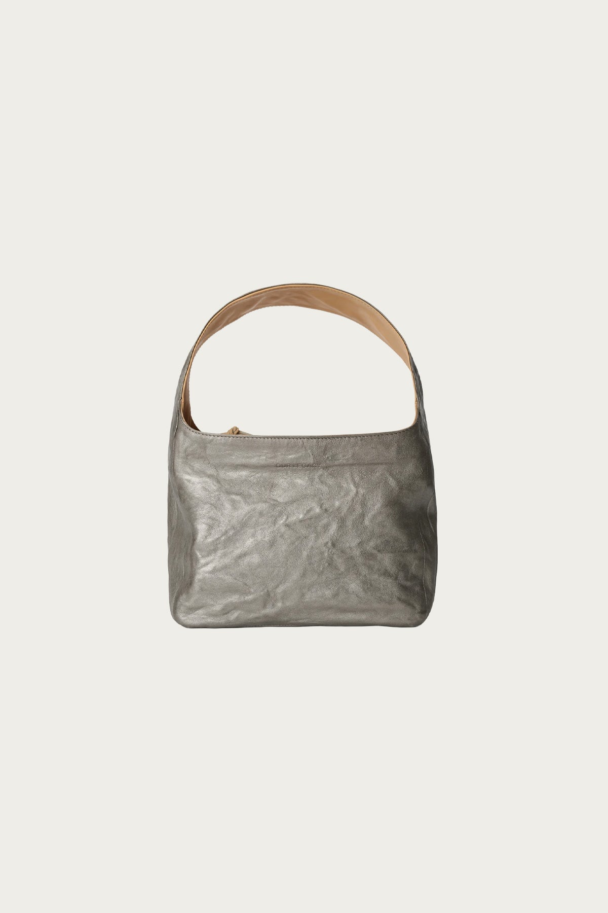 Our Legacy - Brick Bag - Metallic Oyster Sheepskin - Canoe Club