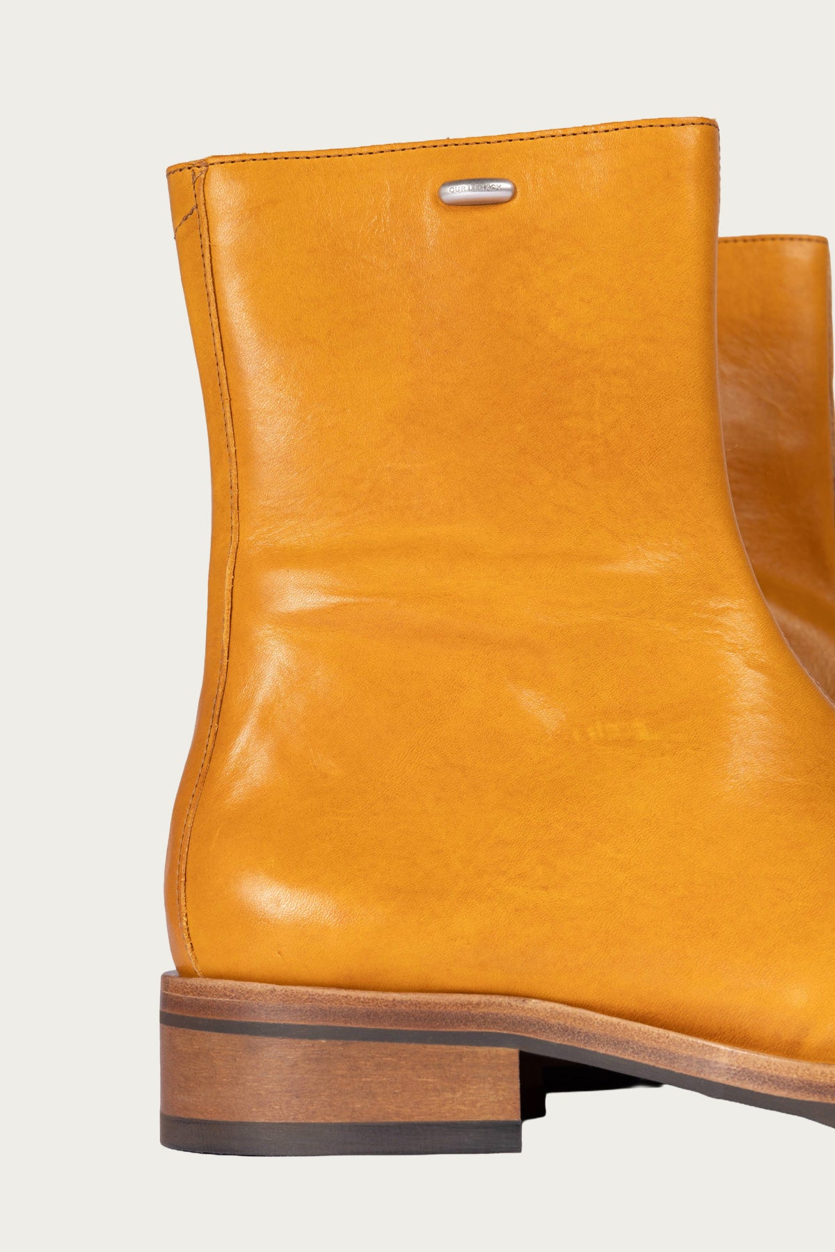 Our Legacy - Camion Boot - Cognac Tensile Cattle Hide - Canoe Club