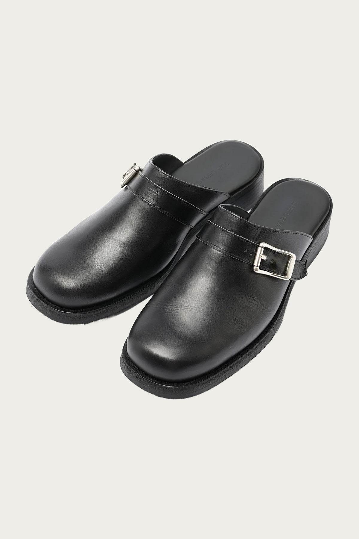 Our Legacy - Camion Mule - Black Leather - Canoe Club