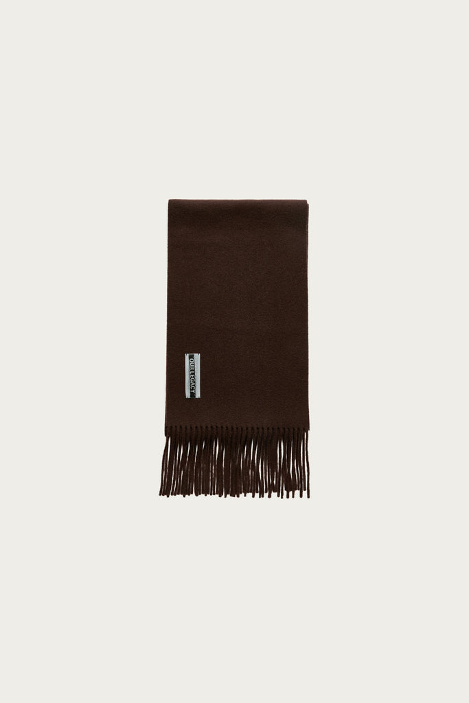 Our Legacy - Estate Scarf - Espresso Double Wool - Canoe Club