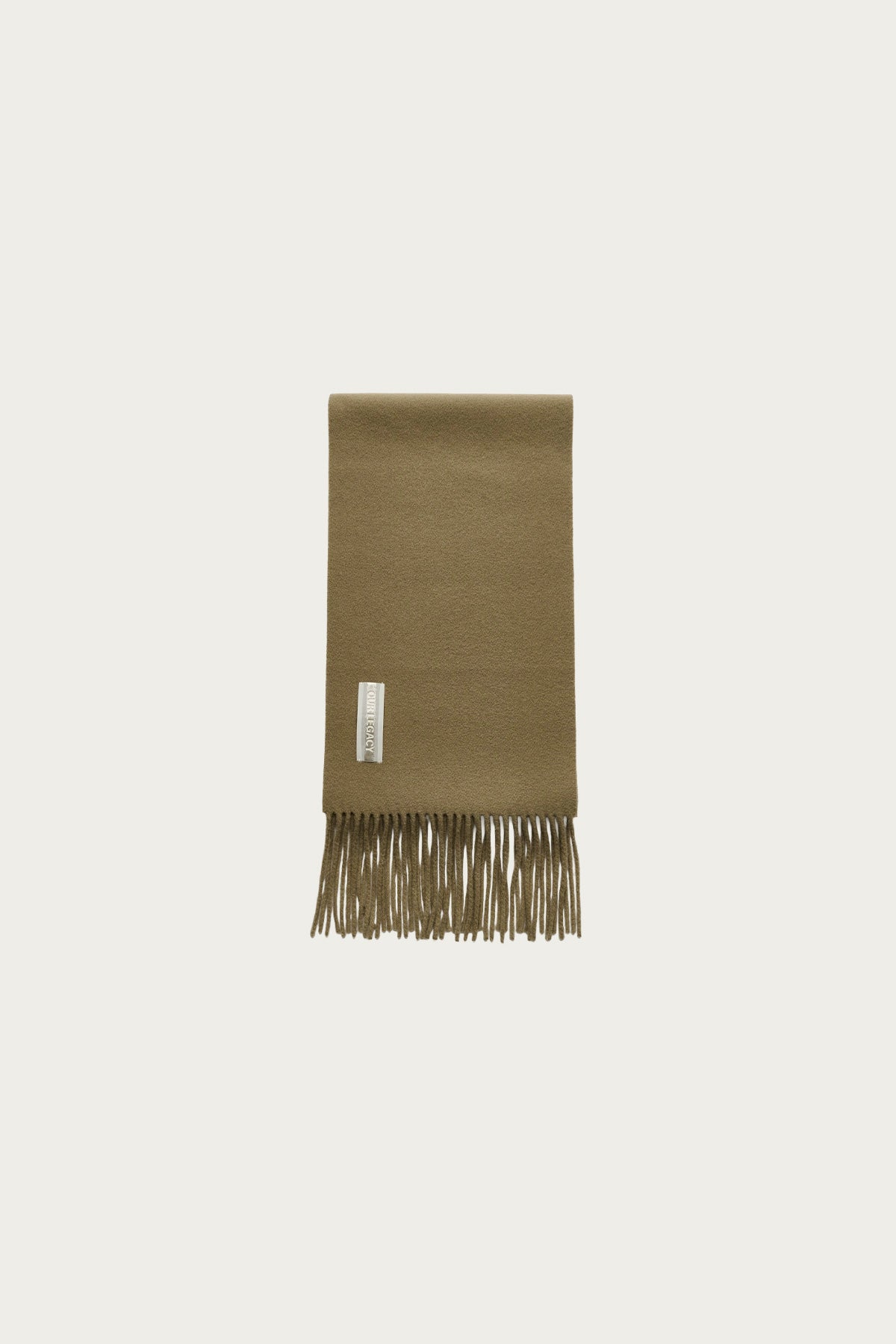 Our Legacy - Estate Scarf - Olive Double Wool - Canoe Club