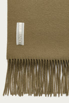 Our Legacy - Estate Scarf - Olive Double Wool - Canoe Club
