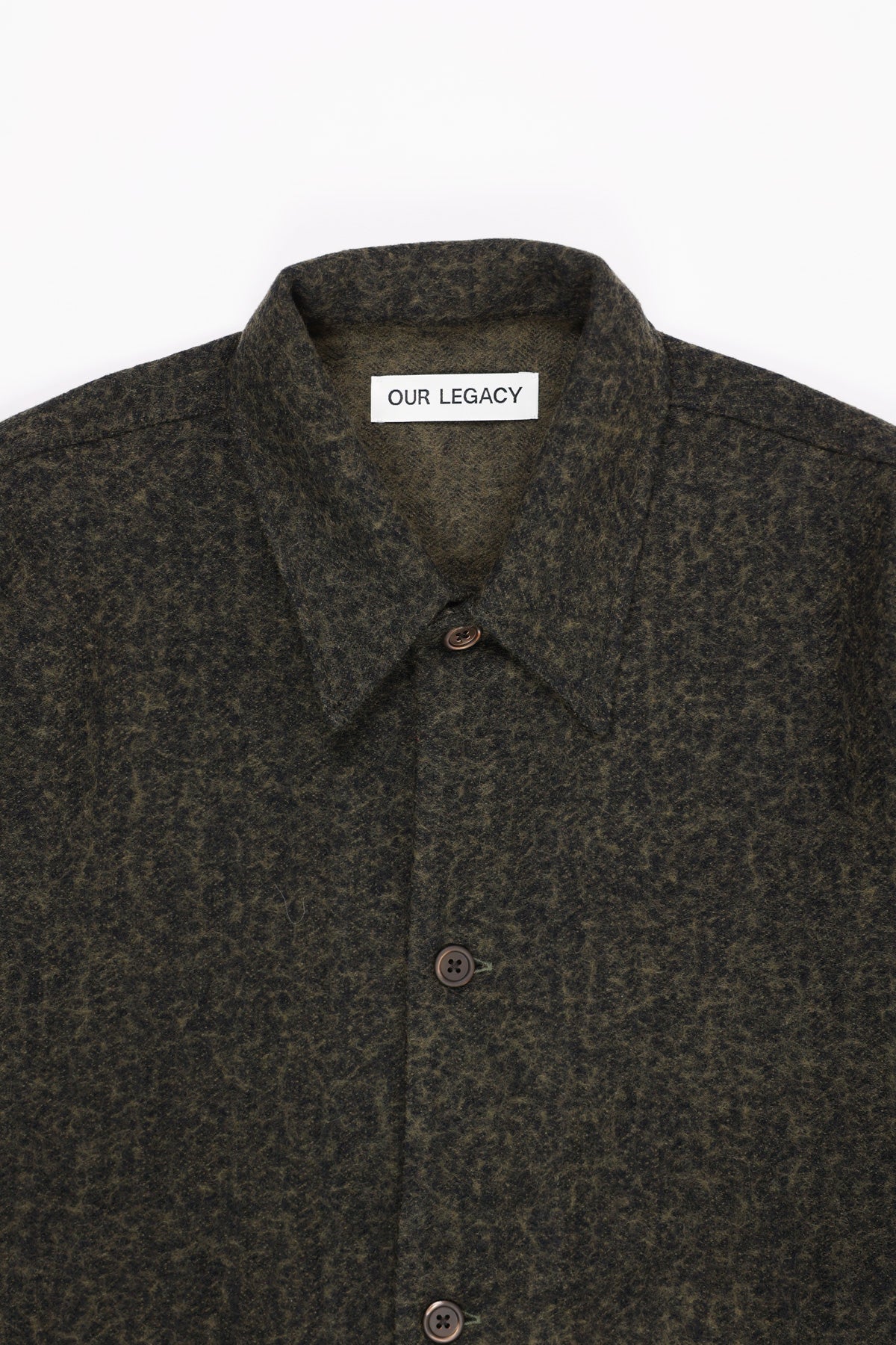 23aw OUR LEGACY HAVEN JACKET Black/Moss-