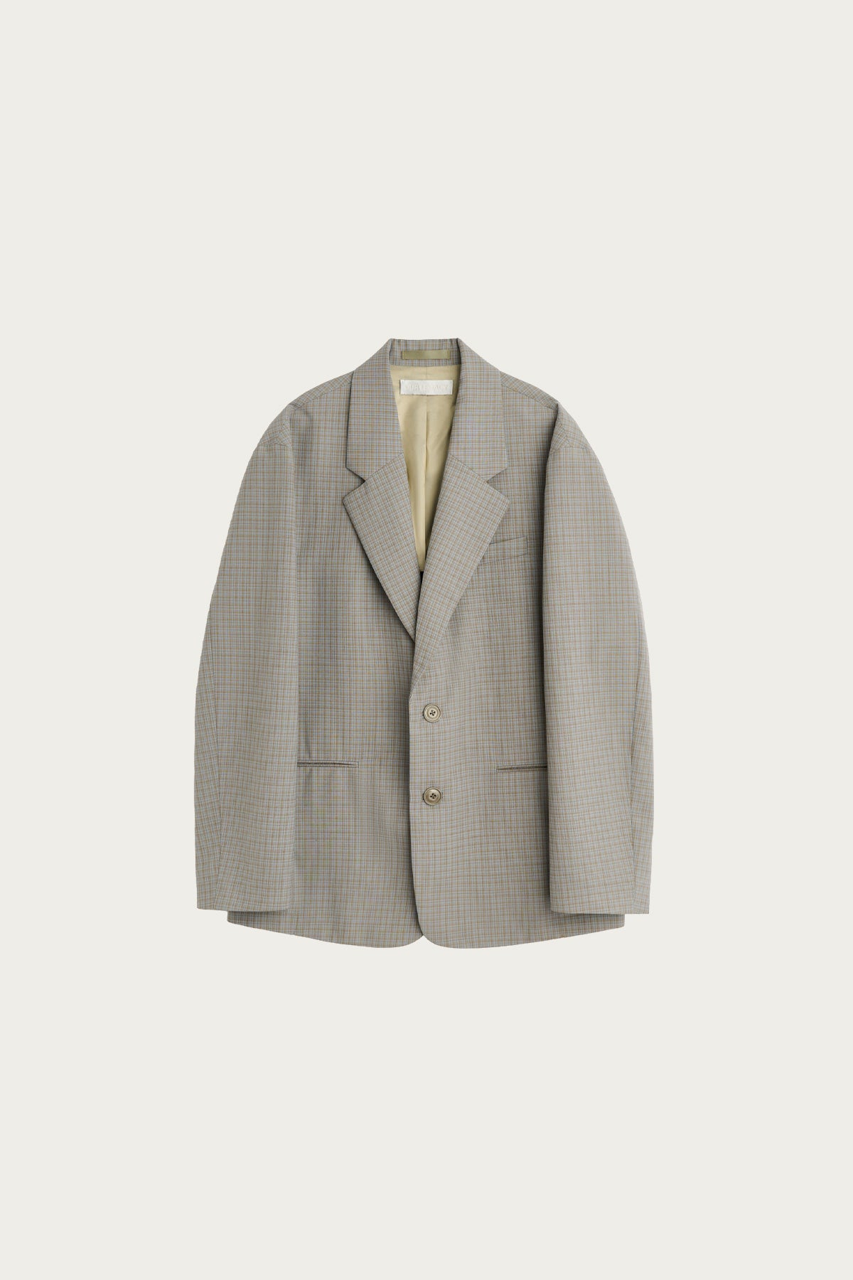 Our Legacy - Industry Blazer - Frosted Moss Check Nexwool - Canoe Club