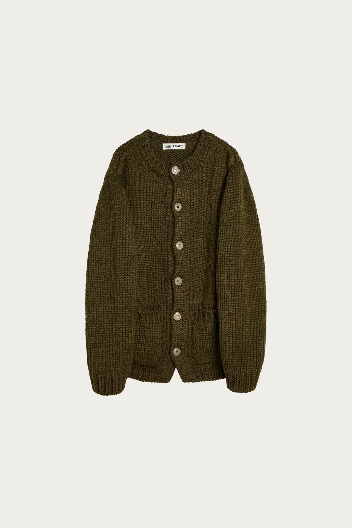 our-legacy-over-cardigan-olive