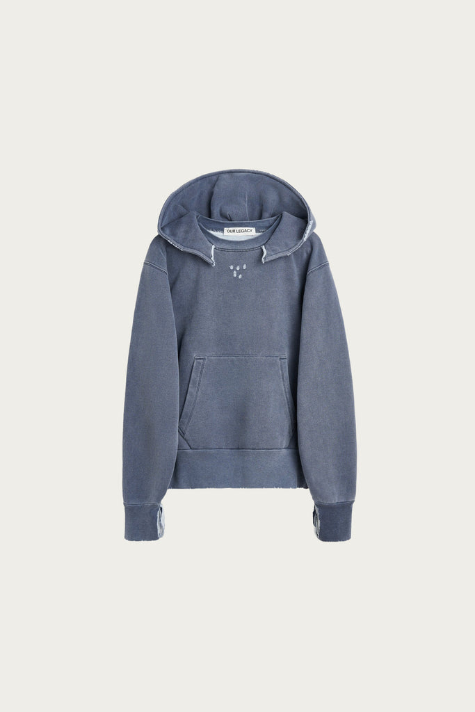 Our Legacy - Relic Hoodie - Blue 1000 Points Print - Canoe Club