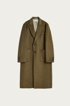 Our Legacy - Robe Overcoat - Disruptive Moss Kilo Melton - Canoe Club
