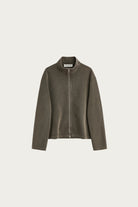 Our Legacy - Shrunken Fullzip - Worn Graphite Athletic Rib - Canoe Club