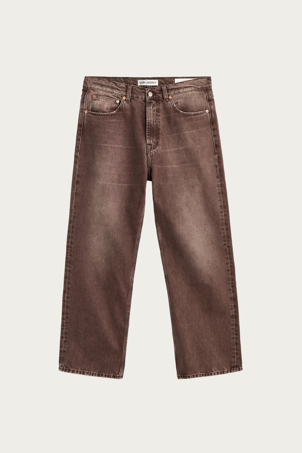 Our Legacy - Third Cut - Overdyed Choco Melon - Canoe Club