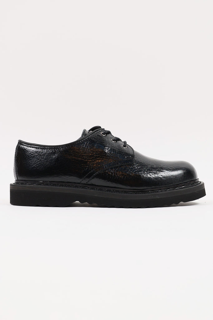 Our Legacy - Trampler Shoe - Black Cracked Patent Leather - Canoe Club
