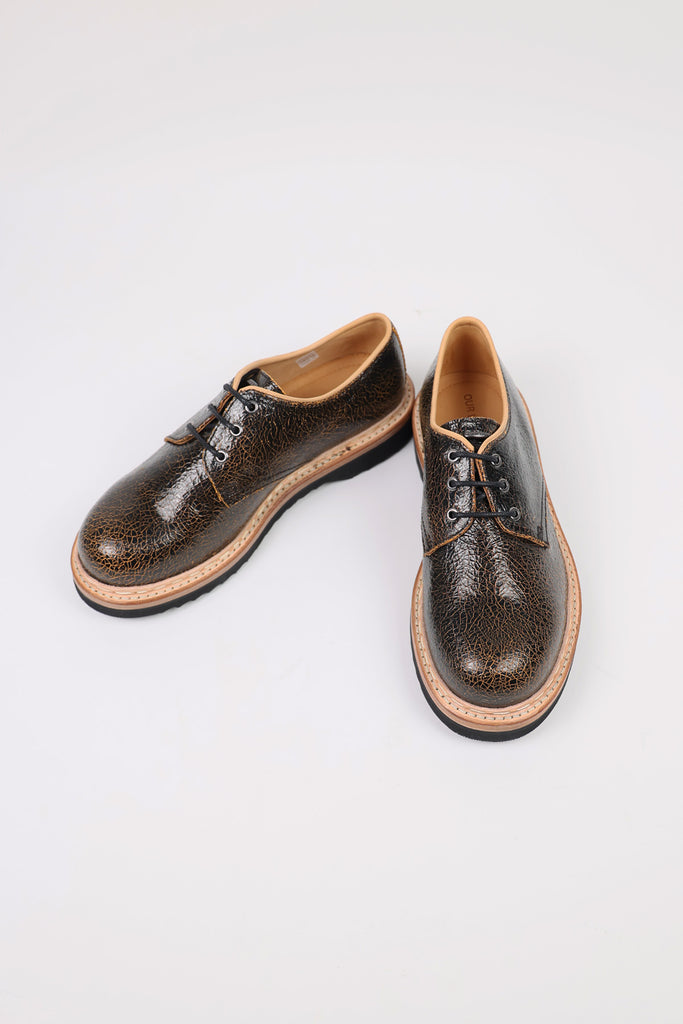 Our Legacy - Trampler Shoe - Fractured Black Leather - Canoe Club