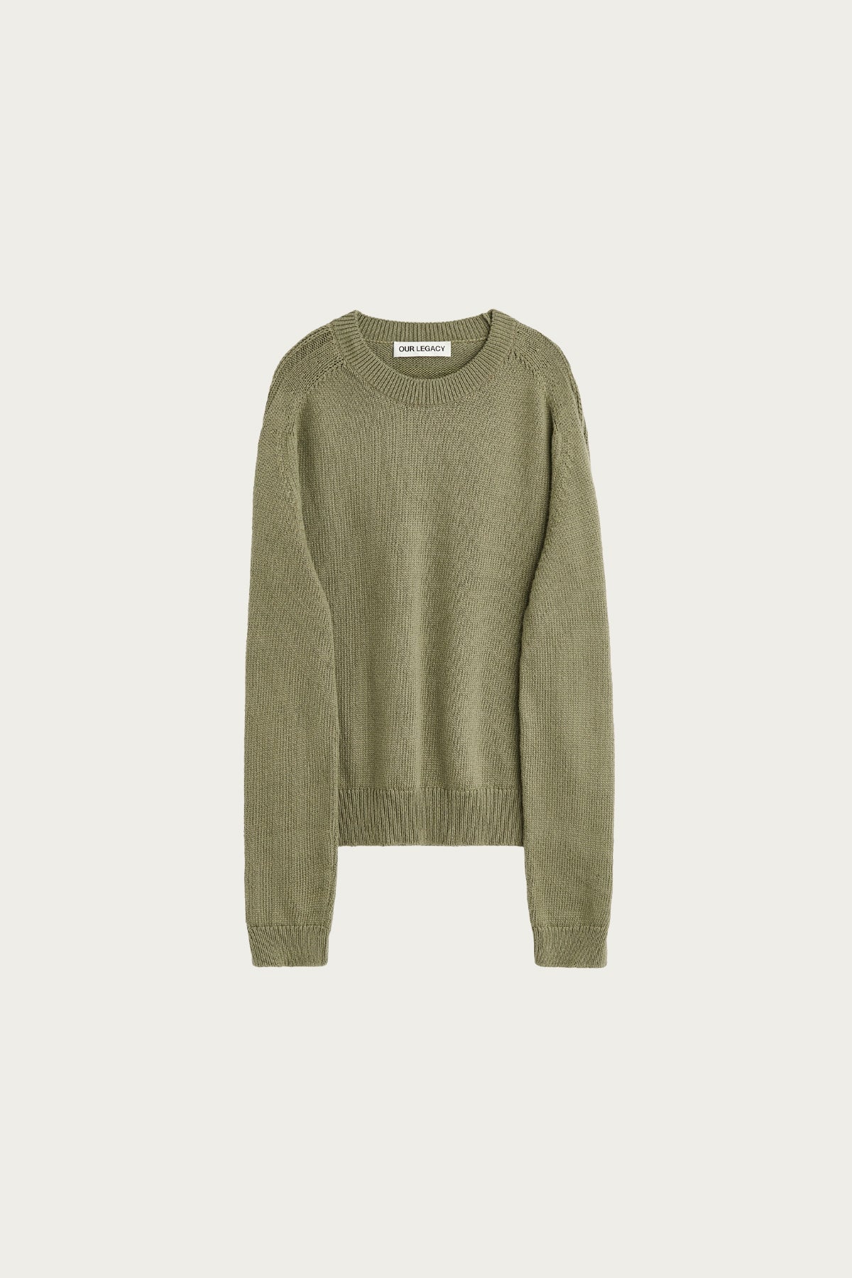 Our Legacy - True Roundneck - Slate Grey Cloud Cotton - Canoe Club