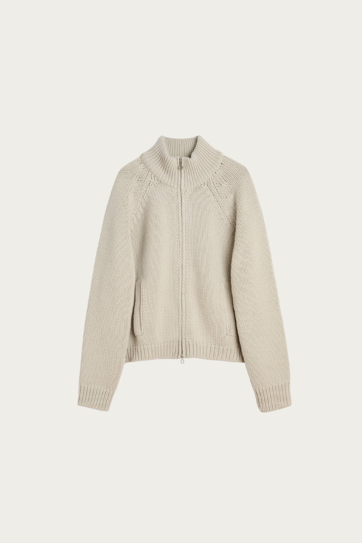 Our Legacy Ultra Zip Cardigan | Bone Low Twist Merino | Canoe Club