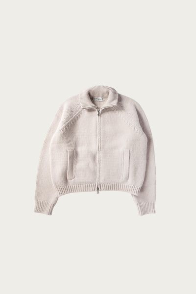 Our Legacy Ultra Zip Cardigan | Bone Low Twist Merino | Canoe Club