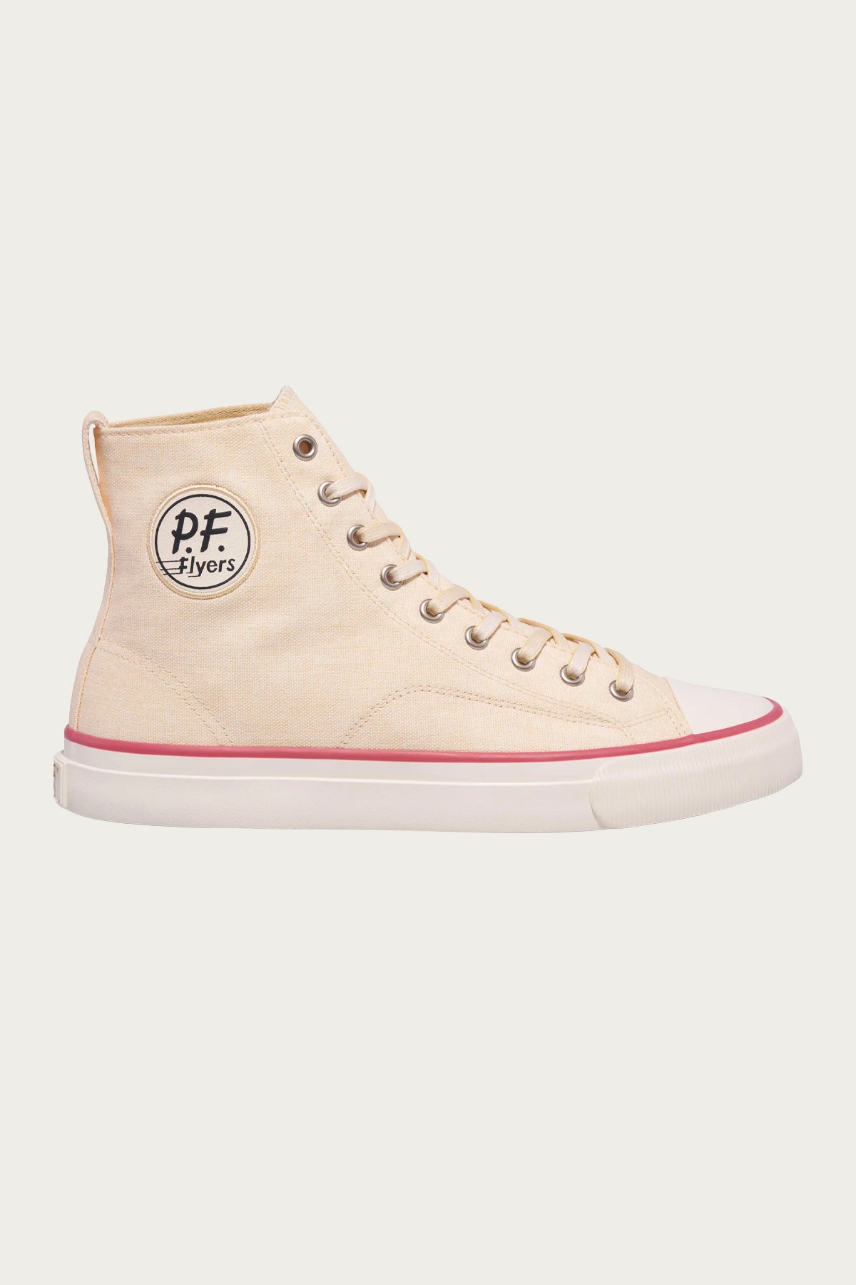 P.F. Flyers - All-American Hi - Antique White/Crimson - Canoe Club