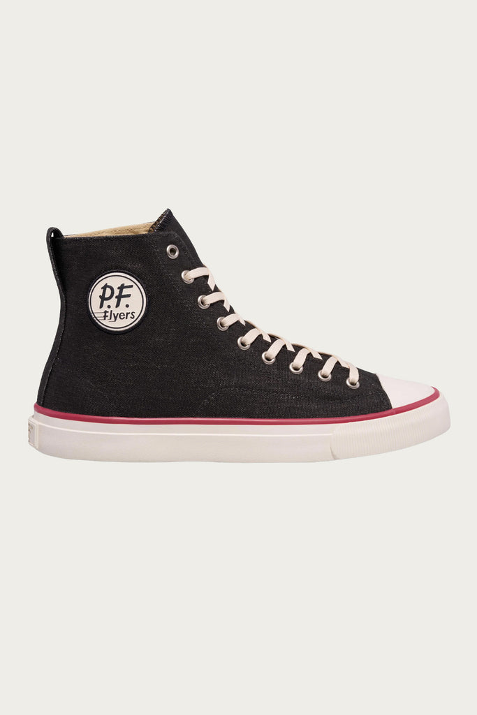 P.F. Flyers - All-American Hi - Black/Crimson - Canoe Club
