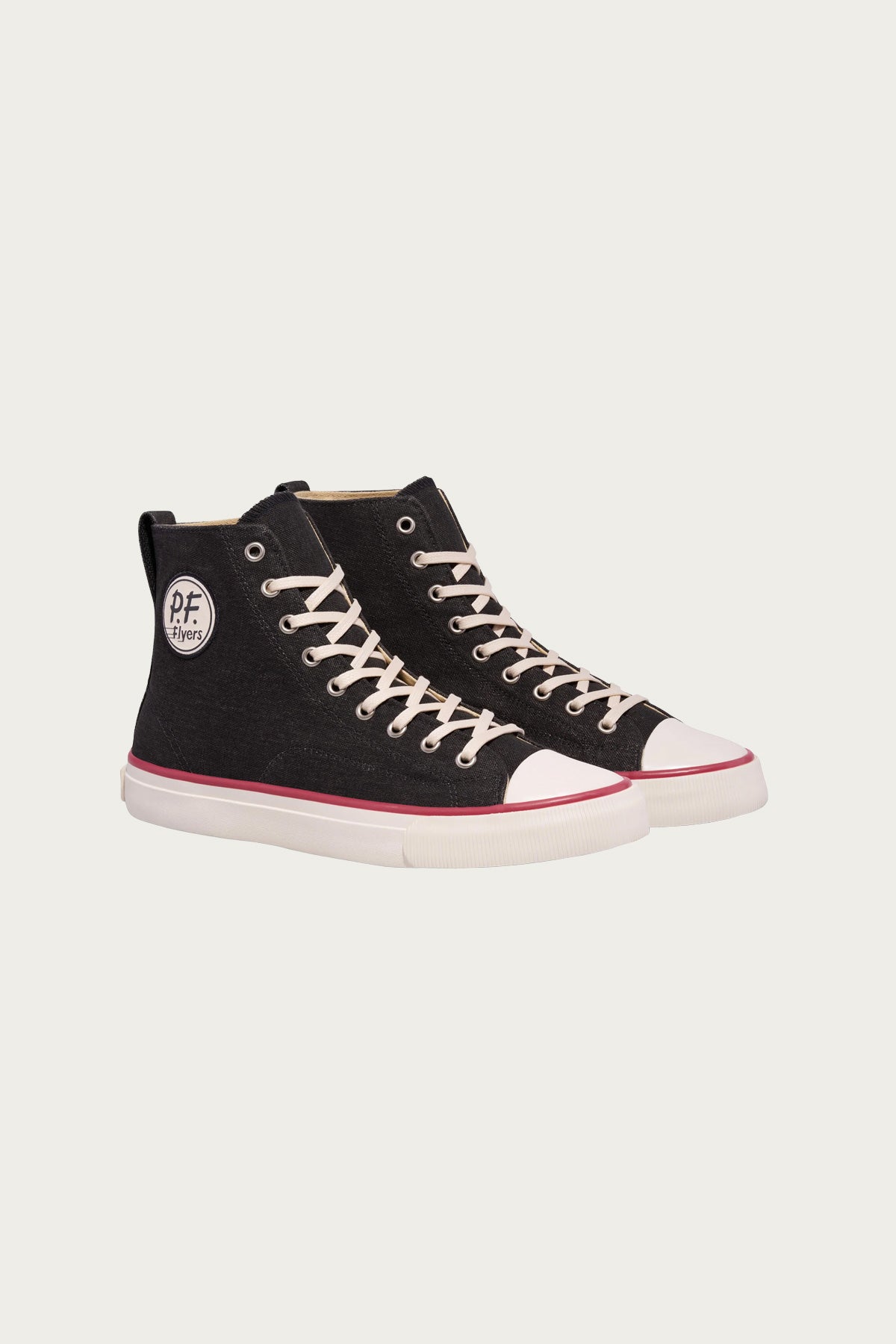 P.F. Flyers - All-American Hi - Black/Crimson - Canoe Club