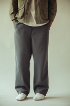 Phigvel - C/W/P String Trousers - Purple Grey - Canoe Club