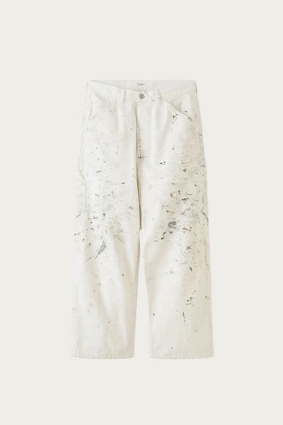 Phigvel Denim Painter Trousers | O.White (Painted) | Canoe Club