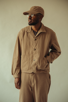 Phigvel - Drill Cloth Field Jacket - Stone Khaki - Canoe Club