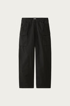 Phigvel - Poplin Cloth Cargo Trousers - Faded Charcoal - Canoe Club