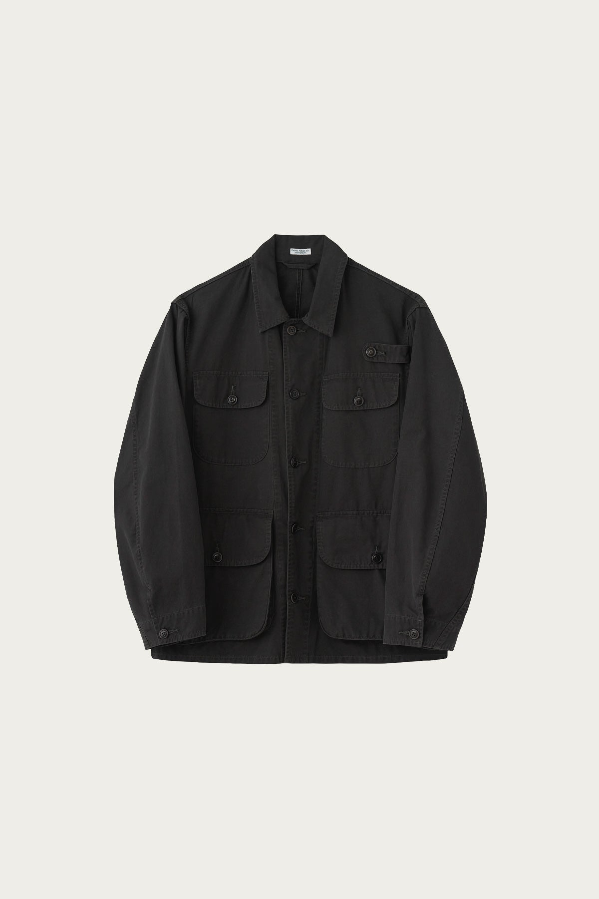 Phigvel - Poplin Cloth Utility Jacket - Faded Charcoal - Canoe Club