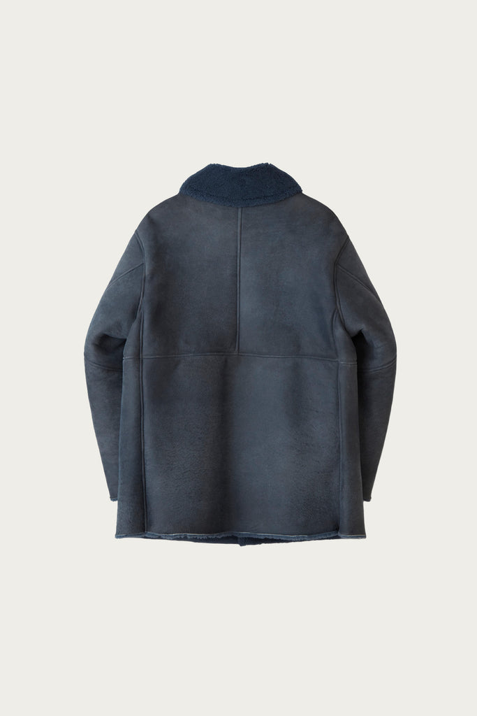 Phigvel - Sherpa Shearing Coat - Navy - Canoe Club