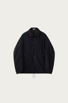 Phigvel - Waxed Cloth Field Coach Jacket - Ink Navy - Canoe Club