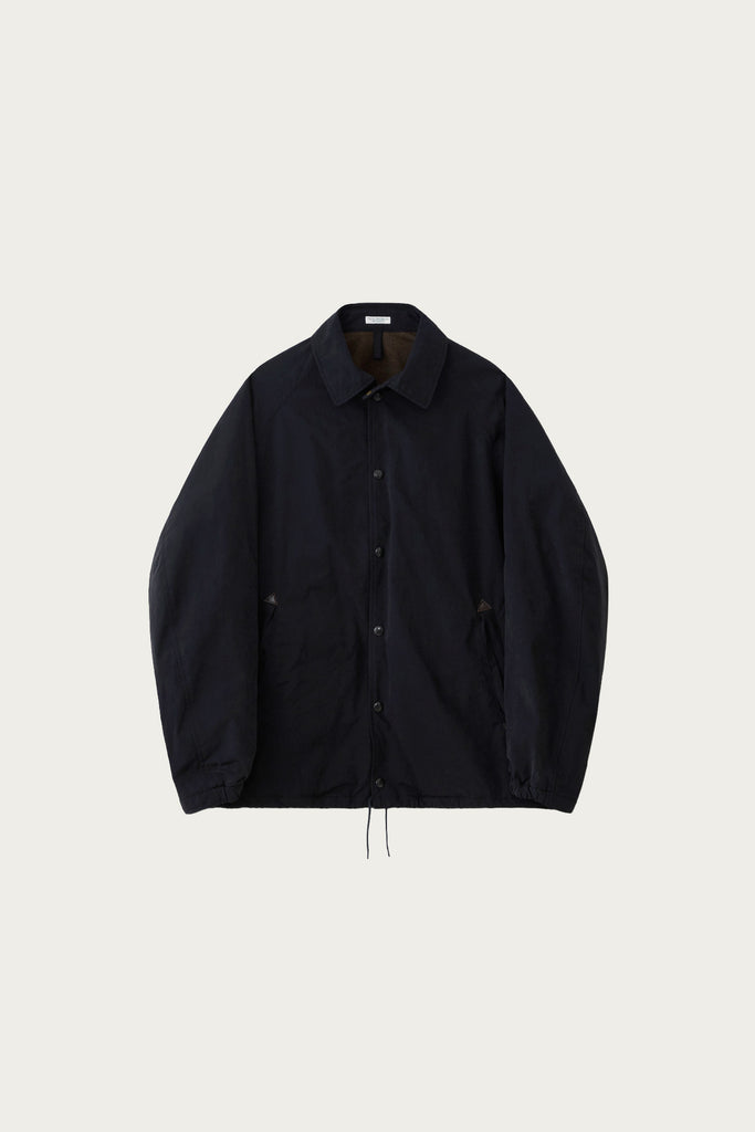 Phigvel - Waxed Cloth Field Coach Jacket - Ink Navy - Canoe Club