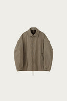 Phigvel - Waxed Cloth Field Coach Jacket - Taupe Beige - Canoe Club