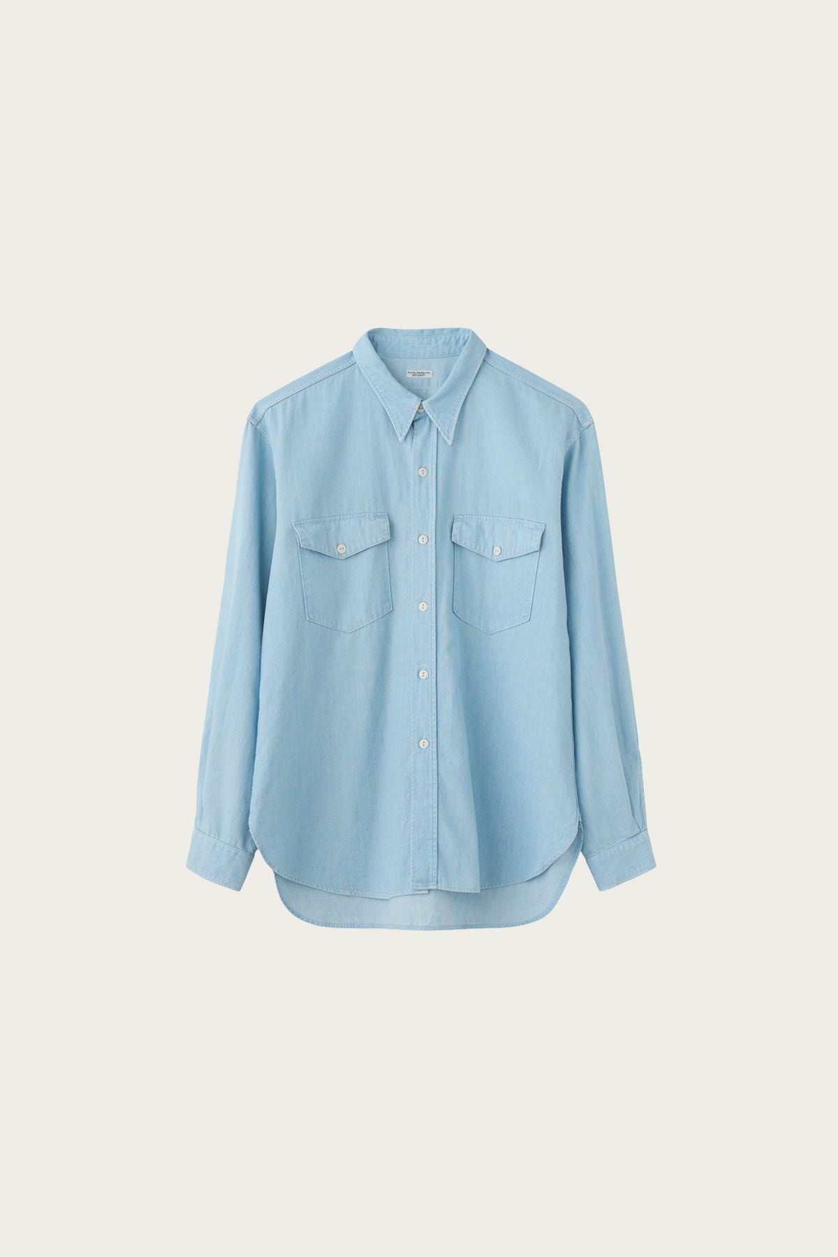 Phigvel Workaday Shirt | Faded Ice Blue | Canoe Club