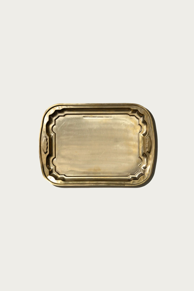 Puebco - Brass Serving Tray - Canoe Club