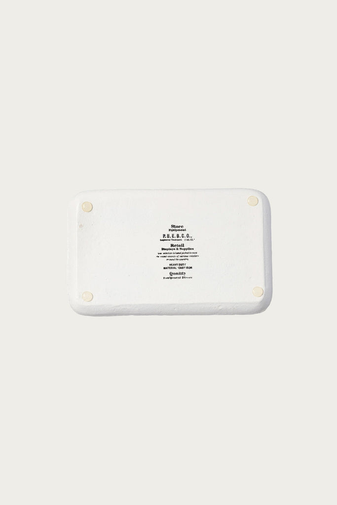 Puebco - Cast Iron Tray - White - Canoe Club