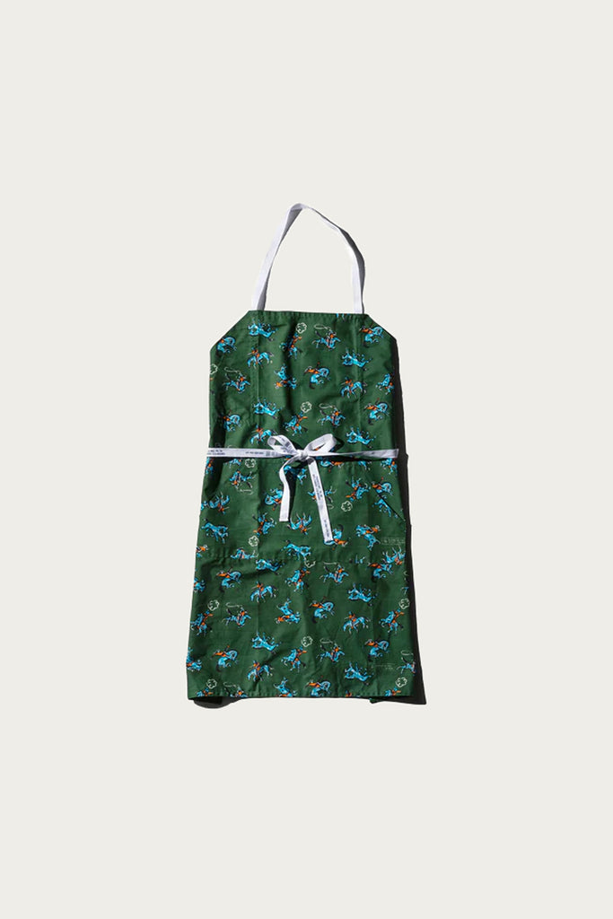 Puebco - Hand Printed Adult Apron w/ Kerchie Cowboy - Canoe Club