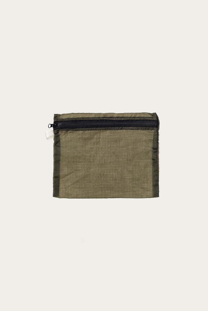 Puebco - Large Vintage Parachute Light Pouch - Olive - Canoe Club