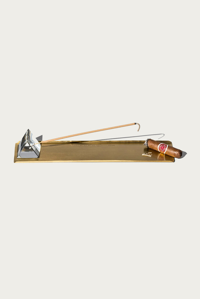 Puebco - Prism Incense Holder w/ Brass Tray - Canoe Club