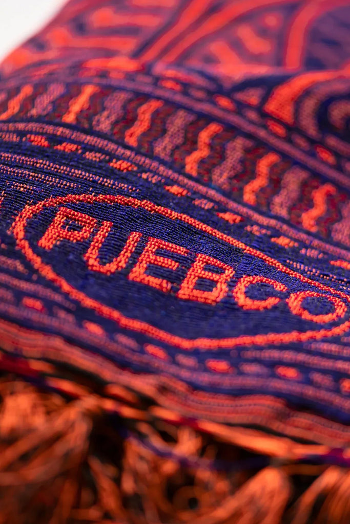 Puebco - Reversible Jacquard Rug - Navy Blue - Canoe Club