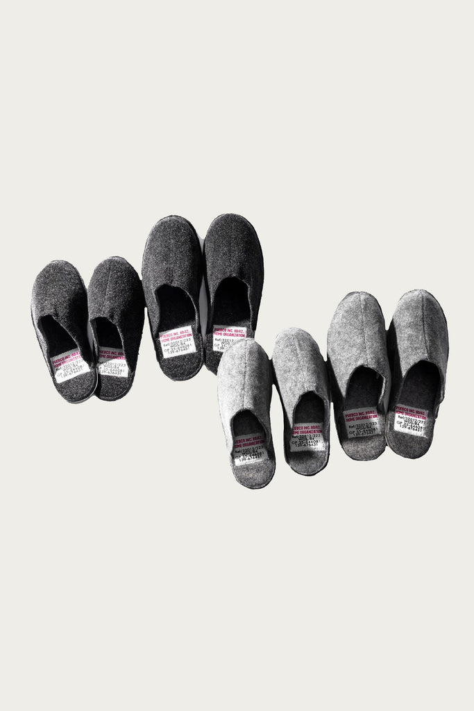 Puebco - Room Slipper - Dark Grey - Canoe Club