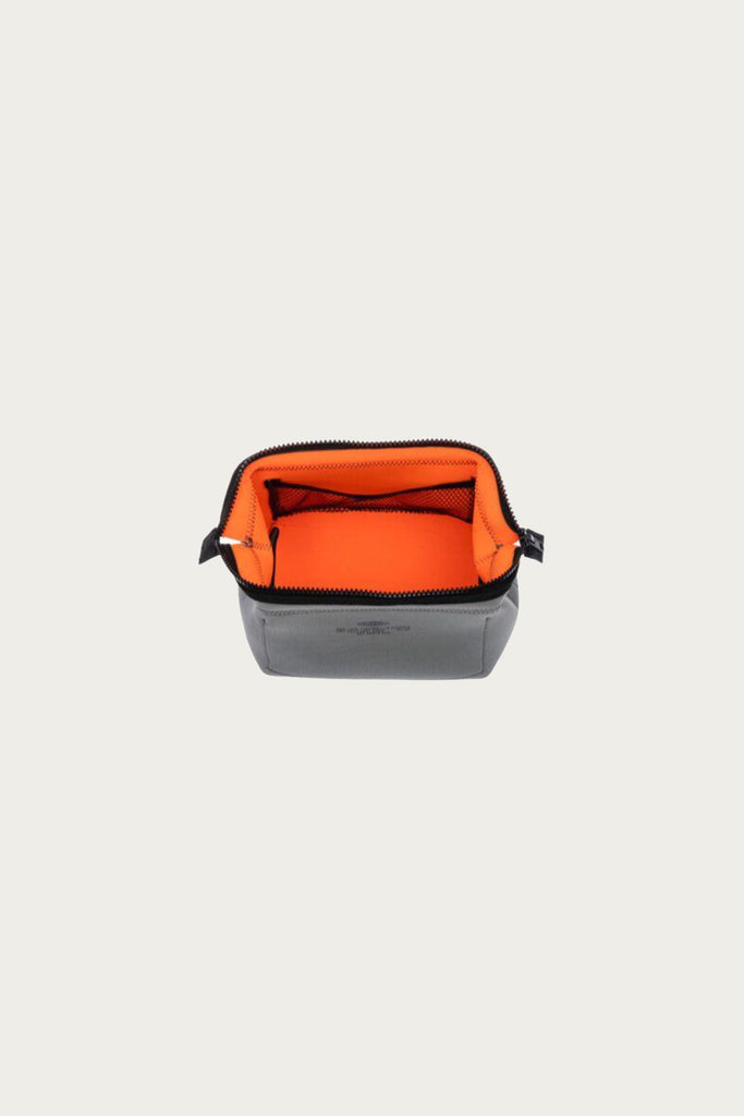 Puebco - Wired Pouch Small - Light Grey/Orange - Canoe Club