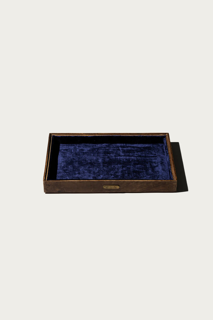 Puebco - Stackable Jewelry Tray - Navy Blue - Canoe Club