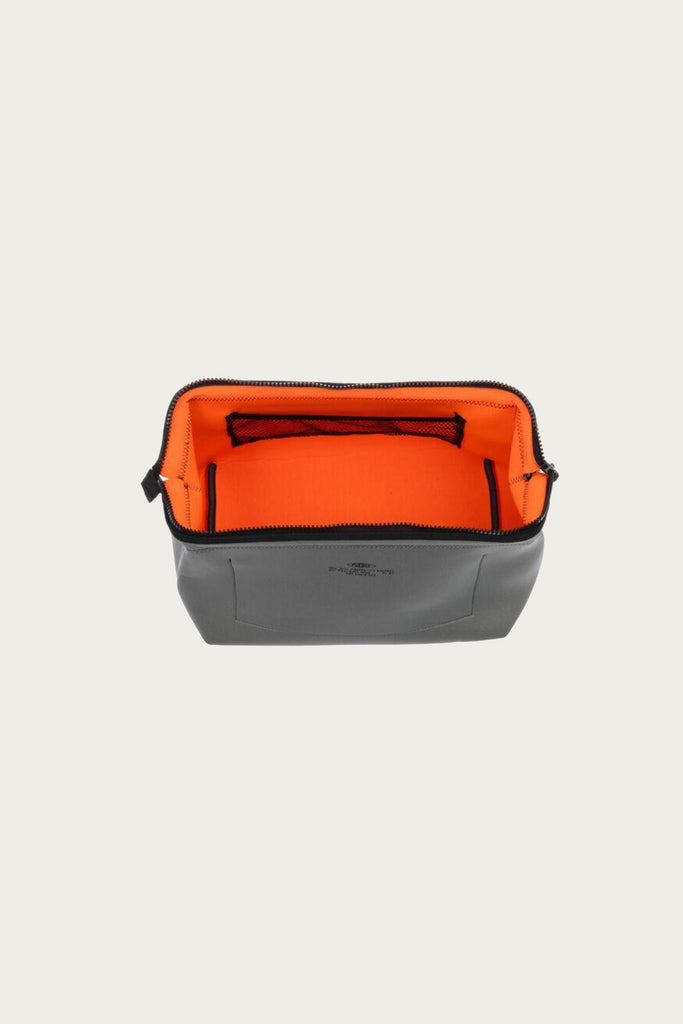 Puebco - Wired Pouch Large - Light Grey/Orange - Canoe Club