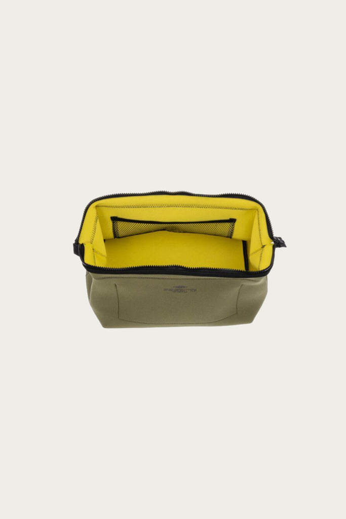 Puebco - Wired Pouch Large - Olive/Yellow - Canoe Club