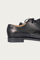 The Real McCoys - U.S.N. Service Shoes - Black Horsehide Buttock - Canoe Club
