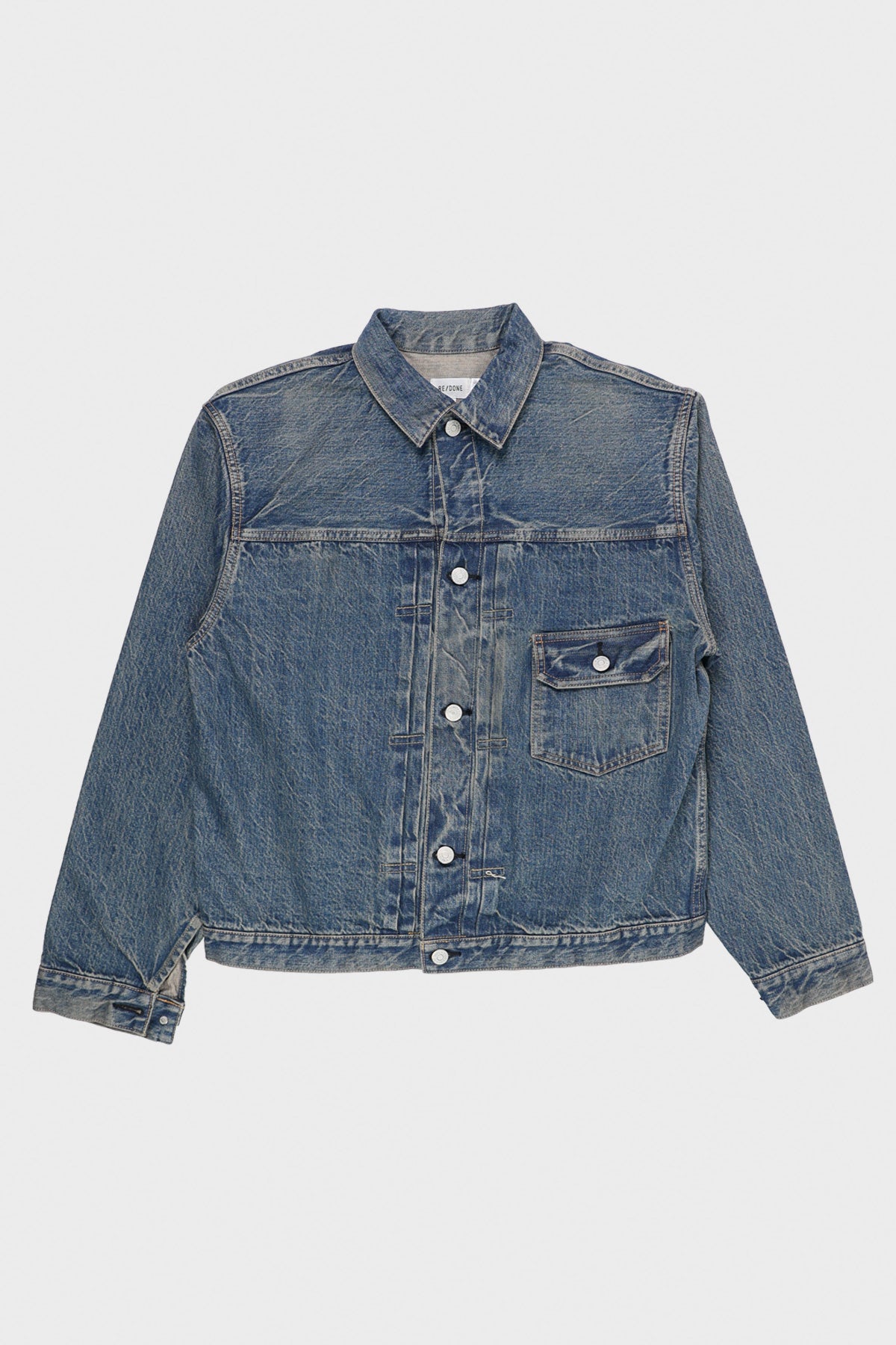 RE/DONE - 1946 Selvedge Type I Jacket - Field Wash - Canoe Club
