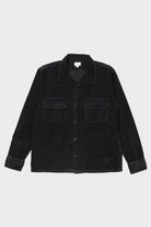 RE/DONE - 50s Corduroy Straight Bottom Shirt - Charcoal and Ash - Canoe Club
