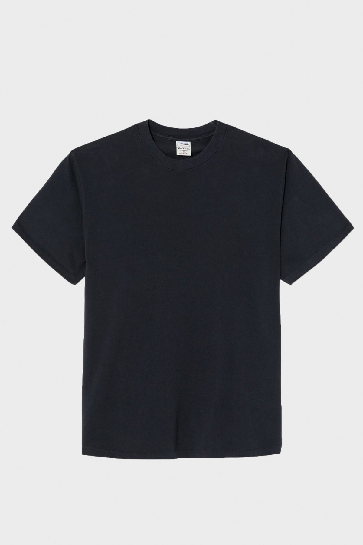 RE/DONE - Loose Tee - Aged Black - Canoe Club