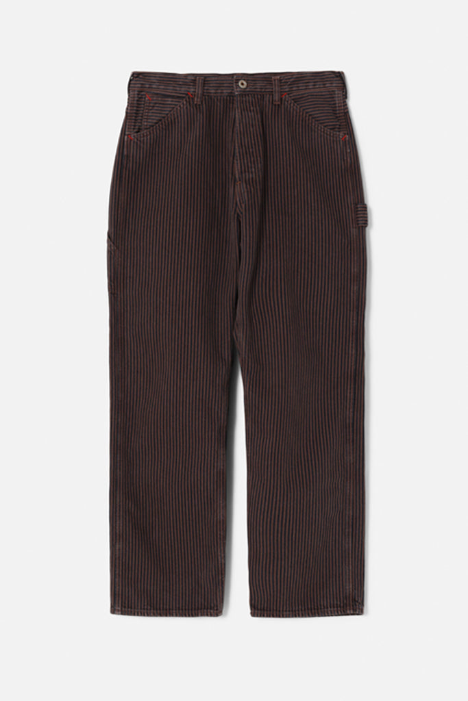 RE/DONE - Modern Painter Pant - Brown Hickory Stripe - Canoe Club