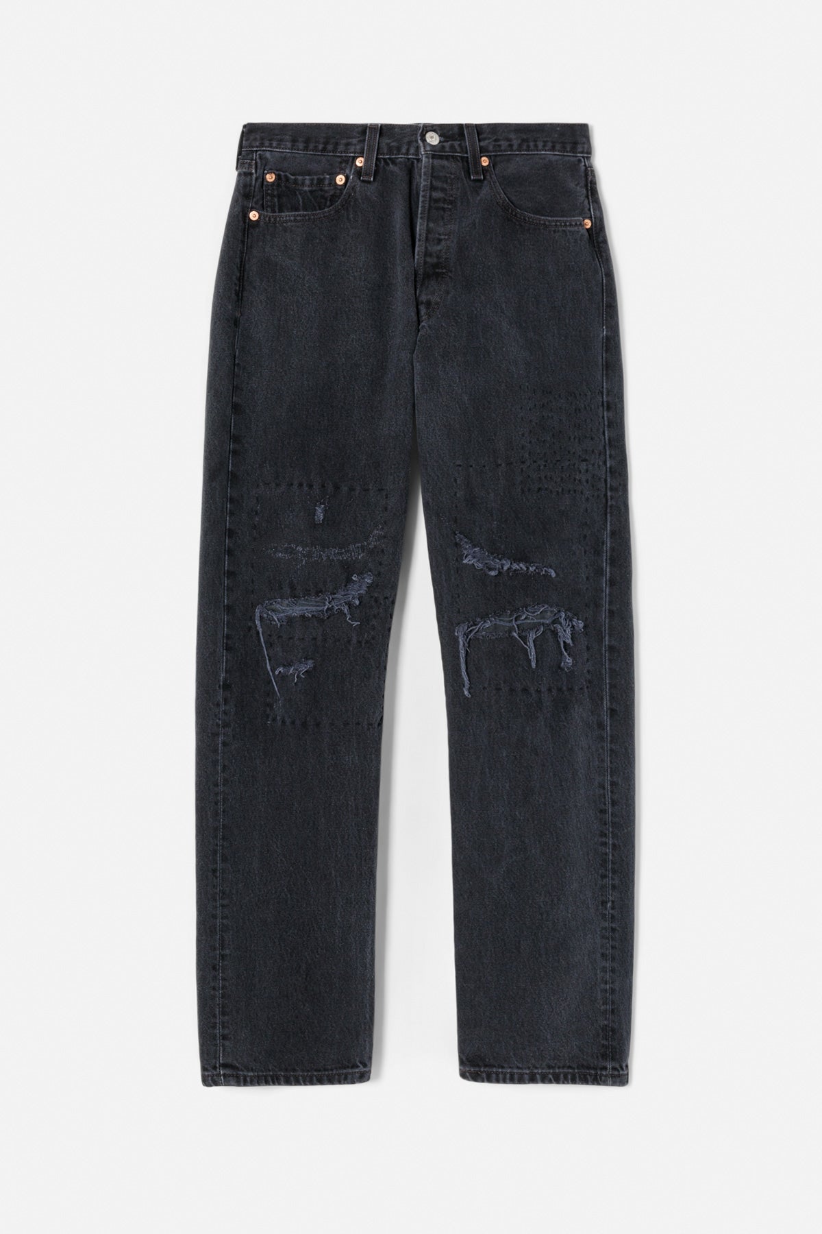 RE/DONE - Sashiko 501 - Vintage Black - Canoe Club